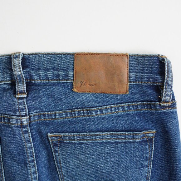 J. Crew Selvedge Toothpick Stretch Denim Skinny Jeans Womens Size 25 Dark Wash - Picture 7 of 13